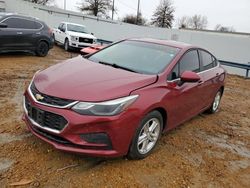 Chevrolet Cruze LT salvage cars for sale: 2017 Chevrolet Cruze LT