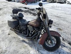 Salvage cars for sale from Copart Helena, MT: 2018 Harley-Davidson Flhcs Heritage Classic 114