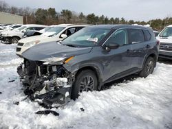 Salvage cars for sale from Copart Exeter, RI: 2021 Nissan Rogue S