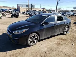 Salvage cars for sale from Copart Colorado Springs, CO: 2020 KIA Forte FE
