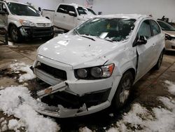 Salvage cars for sale at Portland, MI auction: 2012 Chevrolet Sonic LT