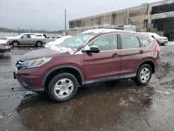 Honda CR-V LX salvage cars for sale: 2015 Honda CR-V LX