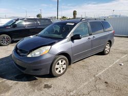 Salvage cars for sale at Van Nuys, CA auction: 2006 Toyota Sienna CE
