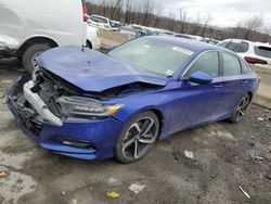 Salvage cars for sale from Copart Marlboro, NY: 2019 Honda Accord Sport