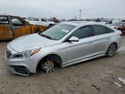 Salvage cars for sale at Indianapolis, IN auction: 2017 Hyundai Sonata Sport