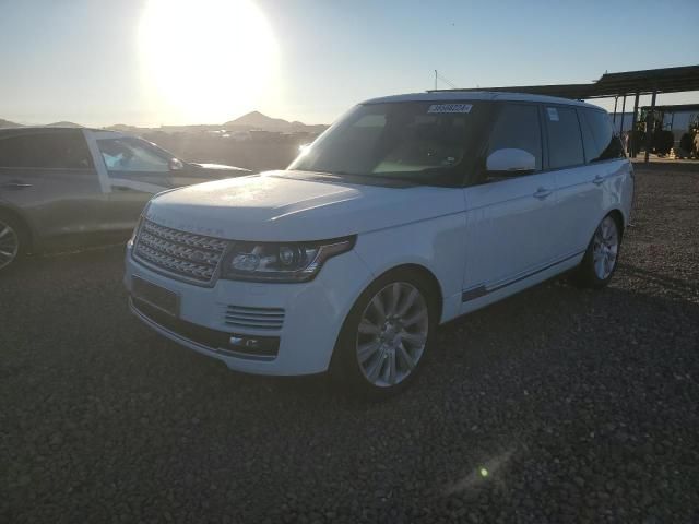 2015 Land Rover Range Rover V8 Supercharged 4WD