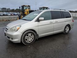 Salvage cars for sale at Dunn, NC auction: 2006 Honda Odyssey EX