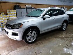 Salvage cars for sale from Copart Kincheloe, MI: 2012 Volkswagen Touareg V6 TDI