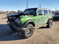 Salvage cars for sale from Copart Colorado Springs, CO: 2023 Ford Bronco Base