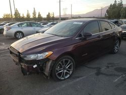 Ford Fusion salvage cars for sale: 2017 Ford Fusion SE Hybrid