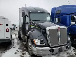 Salvage trucks for sale at Elgin, IL auction: 2019 Kenworth Construction T680