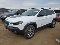 Salvage cars for sale from Copart Brighton, CO: 2022 Jeep Cherokee Trailhawk