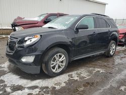 Salvage cars for sale from Copart Portland, MI: 2017 Chevrolet Equinox LT