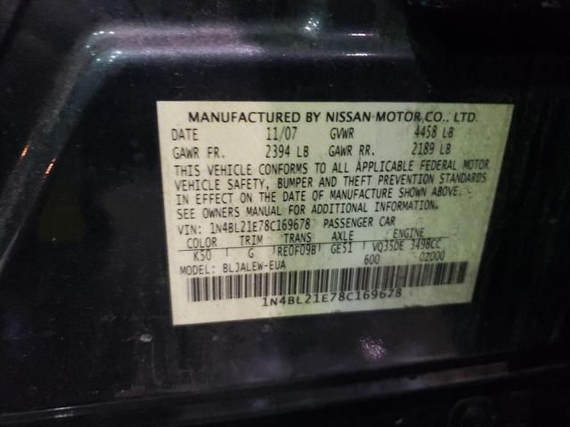 2008 Nissan Altima 3.5SE