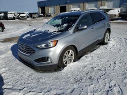 Salvage cars for sale at Woodhaven, MI auction: 2020 Ford Edge SEL
