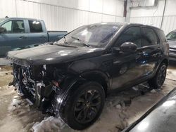 Salvage cars for sale at Franklin, WI auction: 2019 Land Rover Discovery Sport HSE