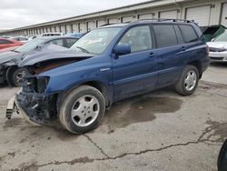 Toyota Highlander Limited salvage cars for sale: 2005 Toyota Highlander Limited