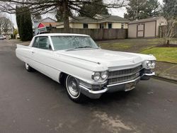 Salvage cars for sale from Copart Portland, OR: 1963 Cadillac Coupe Devi
