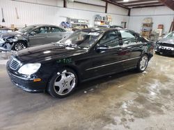 Salvage cars for sale from Copart Chambersburg, PA: 2001 Mercedes-Benz S 500