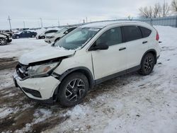 Honda CR-V SE salvage cars for sale: 2016 Honda CR-V SE