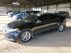 Salvage cars for sale from Copart Phoenix, AZ: 2018 Ford Fusion SE