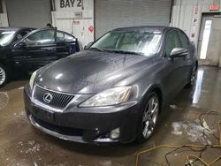 Carros salvage sin ofertas aún a la venta en subasta: 2009 Lexus IS 250