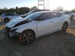 Salvage cars for sale from Copart China Grove, NC: 2017 Nissan Maxima 3.5S