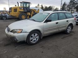 Salvage cars for sale from Copart Denver, CO: 2005 Subaru Legacy Outback 2.5I