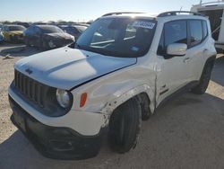 Salvage cars for sale from Copart San Antonio, TX: 2016 Jeep Renegade Latitude