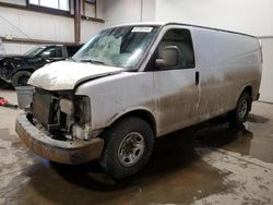 Salvage trucks for sale at Nisku, AB auction: 2007 Chevrolet Express G2500