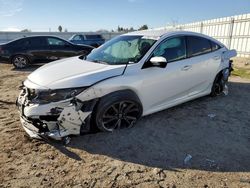 Salvage cars for sale at Bakersfield, CA auction: 2020 Honda Civic Sport