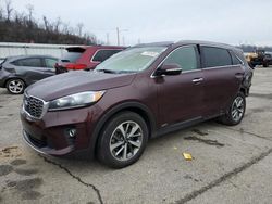 Salvage cars for sale from Copart West Mifflin, PA: 2019 KIA Sorento EX