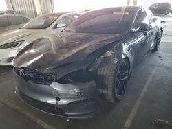 Salvage cars for sale at Van Nuys, CA auction: 2021 Tesla Model S
