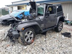 Jeep Wrangler salvage cars for sale: 2017 Jeep Wrangler Sahara