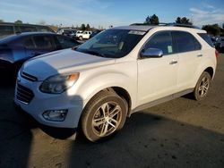 Chevrolet salvage cars for sale: 2016 Chevrolet Equinox LTZ