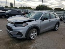 Salvage cars for sale from Copart Miami, FL: 2023 Honda HR-V LX