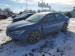 Salvage cars for sale from Copart Columbus, OH: 2016 Chrysler 200 S