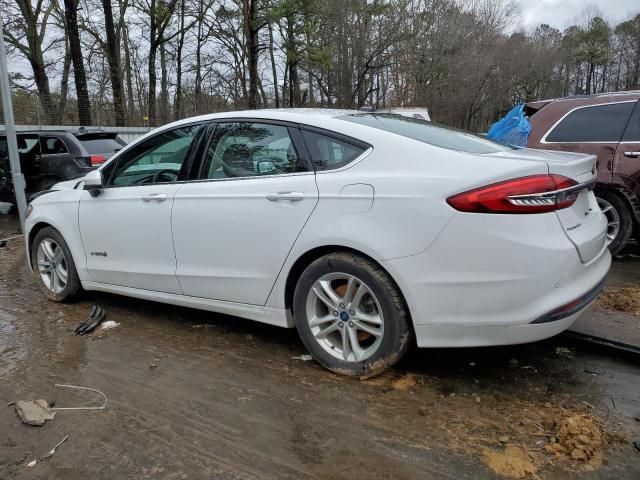 2018 Ford Fusion SE Hybrid