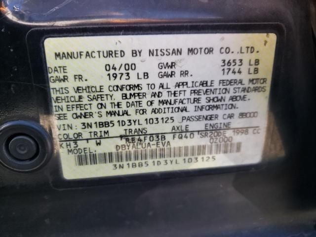 2000 Nissan Sentra SE