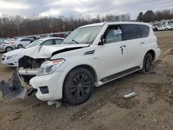 Salvage cars for sale at Conway, AR auction: 2019 Nissan Armada Platinum