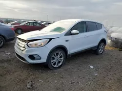 Salvage cars for sale at Magna, UT auction: 2017 Ford Escape SE