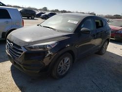 Salvage cars for sale at San Antonio, TX auction: 2017 Hyundai Tucson SE