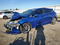 Vehiculos salvage en venta de Copart Bakersfield, CA: 2017 Chevrolet Cruze LT