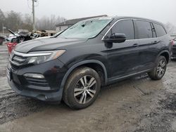 Salvage cars for sale at York Haven, PA auction: 2017 Honda Pilot EX
