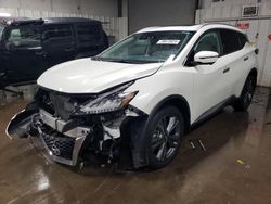 Nissan Murano salvage cars for sale: 2020 Nissan Murano Platinum