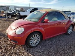 Salvage cars for sale from Copart Phoenix, AZ: 2009 Volkswagen New Beetle S