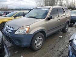 Vehiculos salvage en venta de Copart Arlington, WA: 2006 Honda CR-V LX