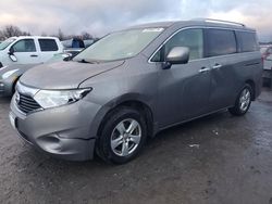 Salvage cars for sale at Duryea, PA auction: 2015 Nissan Quest S