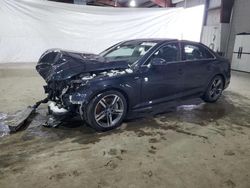 Salvage cars for sale at North Billerica, MA auction: 2018 Audi A4 Premium Plus