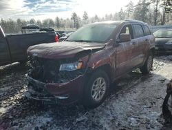 Salvage cars for sale at Windham, ME auction: 2019 Jeep Grand Cherokee Laredo